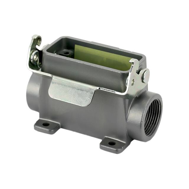 C146 10F015 601 2 Amphenol Tuchel Industrial  Carcasas de conectores de alta resistencia, bases y cubiertas